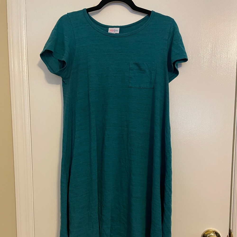 Lularoe Carly Tee shirt dress XS